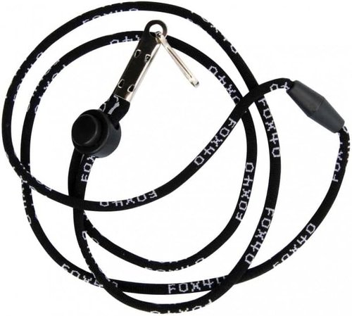 Fox 40 Pealess Whistle - Classic CMG Design with 1 Lanyard | 2 Pack for Ultimate Convenience