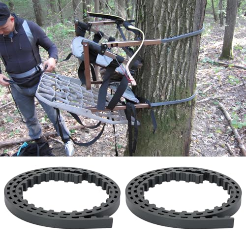 61-Inch Climbing Tree Stand Straps for Hunting Climber & Tree Stands - 2 Pack