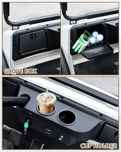 SAUTVS Golf Cart Dashboard for Club Car DS 1982+ | Impact-Resistant Plastic