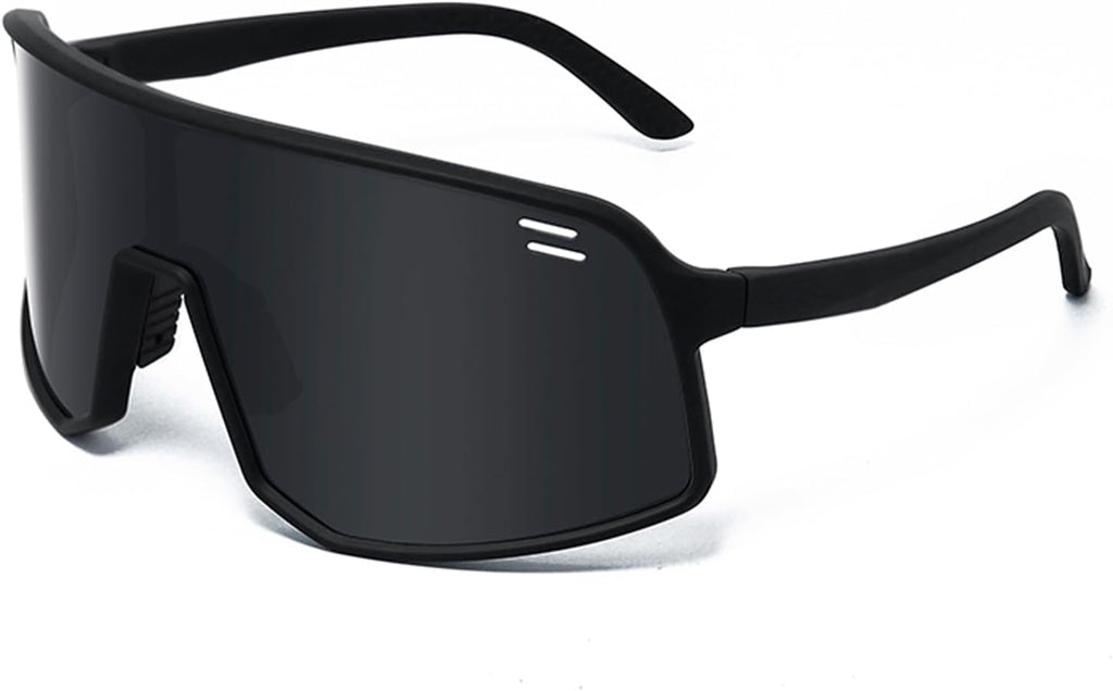 Polarized Sports Sunglasses | UV400 Protection for Men & Women - Ideal for Cycling, Fishing, Running