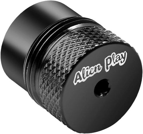 Alien Play Aluminum Fast Cap Adapter - Quick CO2 Changes for Byrna LE, SD, EP, HD, XL | Anodized Black
