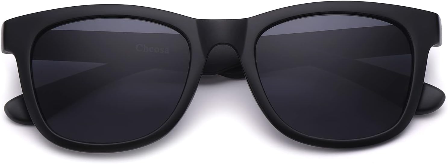 Skiennix Classic Retro TR90 Sunglasses - Non-Polarized UV Protection for Men & Women