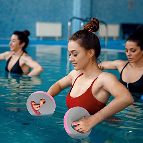 Water Exercise Discs - 4 Pcs Pool Weights for Aquatic Training