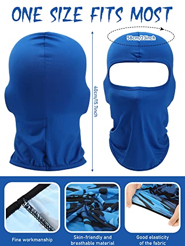 Satinior 9 Pack Winter Balaclava Ski Masks for Men - Dark Colors