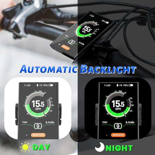 BAFANG 5 Pin Ebike Display DPC18 for BBS01B BBS02B BBSHD Mid Drive