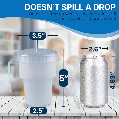 Providence Spillproof Kennedy Cups - 3 Pack, Leakproof Drinking Cups for All Ages