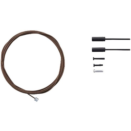 Shimano Polymer Coated Shift Inner Cable 1.2Mm X 2500Mm Bicycle Cables