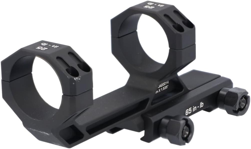 Sig Sauer Alpha MSR Scope Ring Mount - Durable 7075-T6 Aluminum | 1.535" High, 0 MOA Cant