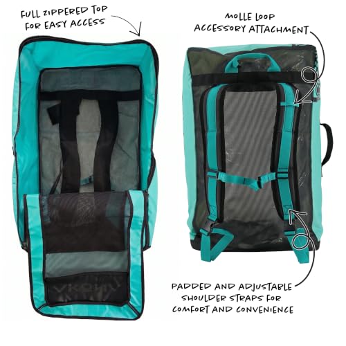 AKONA Azul Mesh Backpack 65L Full Dive Equipment Storage Tiffany Variation