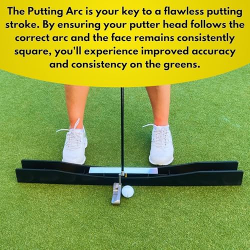 Golf Putting Arc MS3D Training Aid for Perfect Stroke Practice - Made in USA