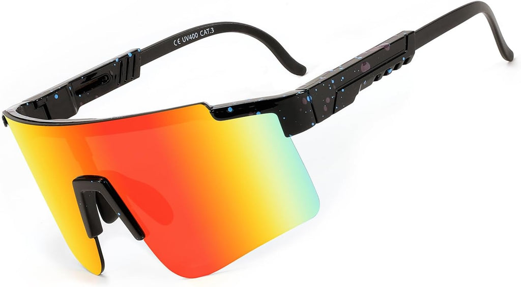 YuJian Sports Sunglasses - UV Protection Goggles for Men & Women | Ideal for Baseball, Cycling, Fishing, Golf