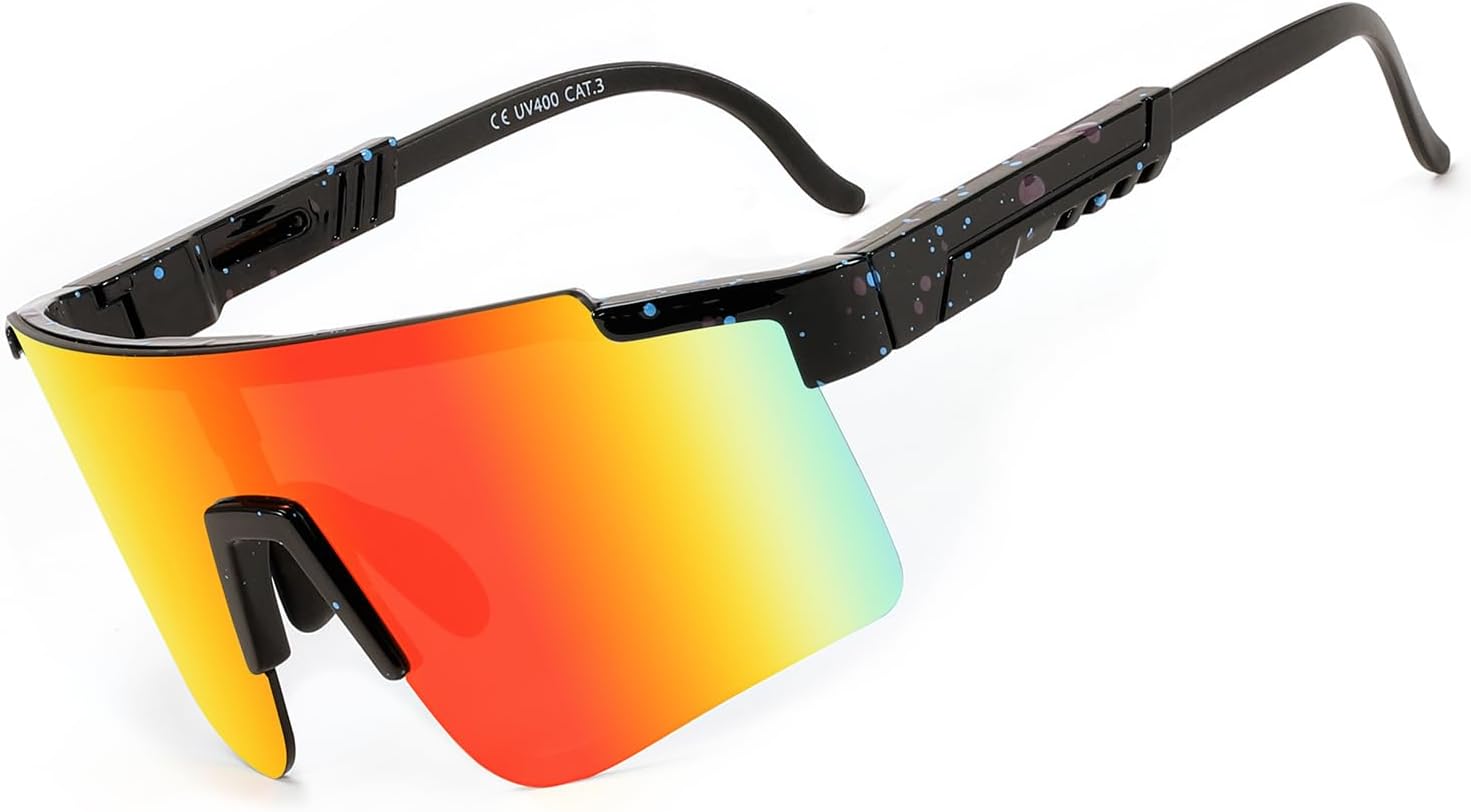 YuJian Sports Sunglasses - UV Protection Goggles for Men & Women | Ideal for Baseball, Cycling, Fishing, Golf