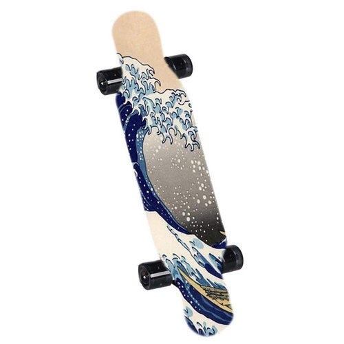 Fortoo 47"X10" Skateboard Longboard Dancing Board Waterproof Diamond Griptape Sheet Sticker Deck Sandpaper