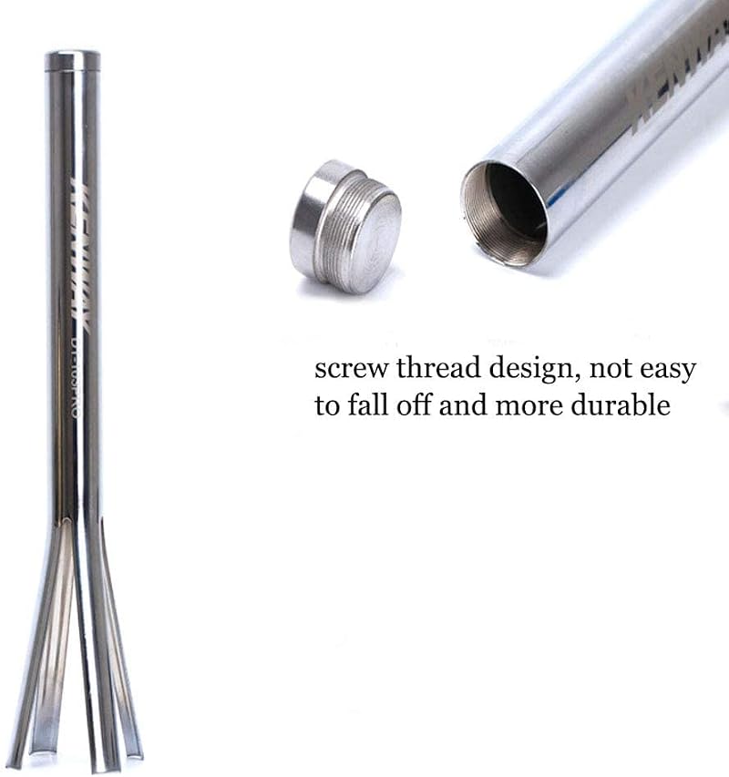 Bicycle Headset Cup Remover Tool for 1-1/8", 1-1/4" & 1-1/2" (32.5–56mm) High-Grade Steel