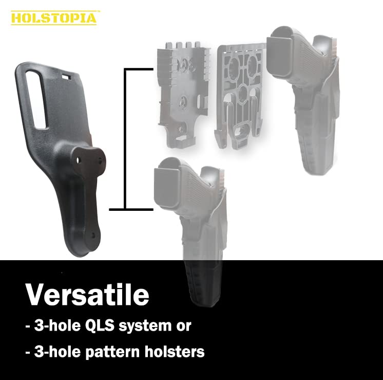 Mid Ride UBL - Universal Belt Loop Adapter with 2" Belt Slot (Variation: Mid-Ride UBL)