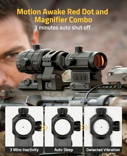 CVLIFE with 3x Magnifier Combo Auto Brightness & Motion Awake