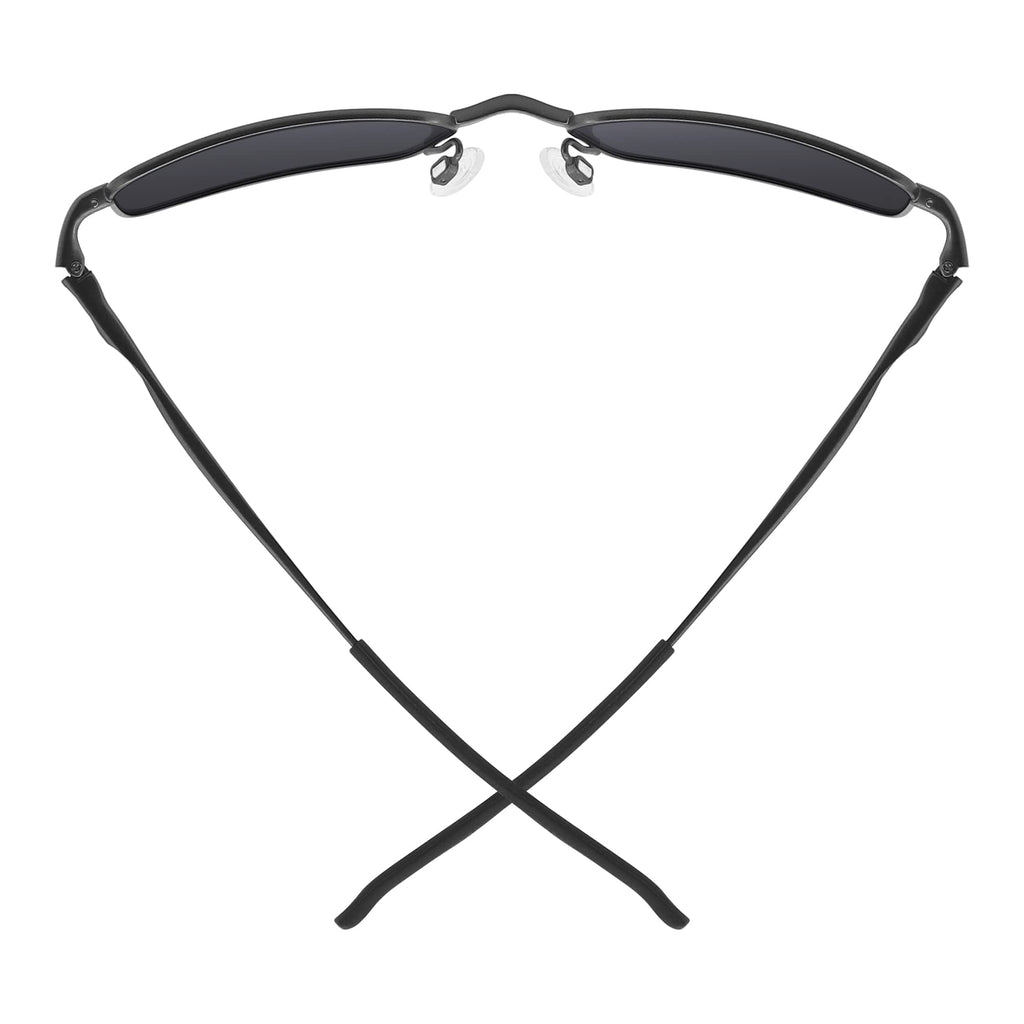 SAUCER Replacement Rubber Earsocks Temple Sleeve for Oakley Keel | Keel Blade | Wingback | Wingback SQ OX3122 OX3125 OX5089 OX5148 Sunglasses - Black + Black