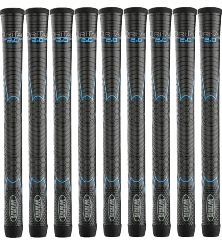 Golf Club Grip Undersize 9 Pack - Shock Absorption & Hand Alignment