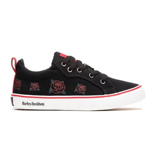 Harley-Davidson Women's Torland Sneaker, Black, 9