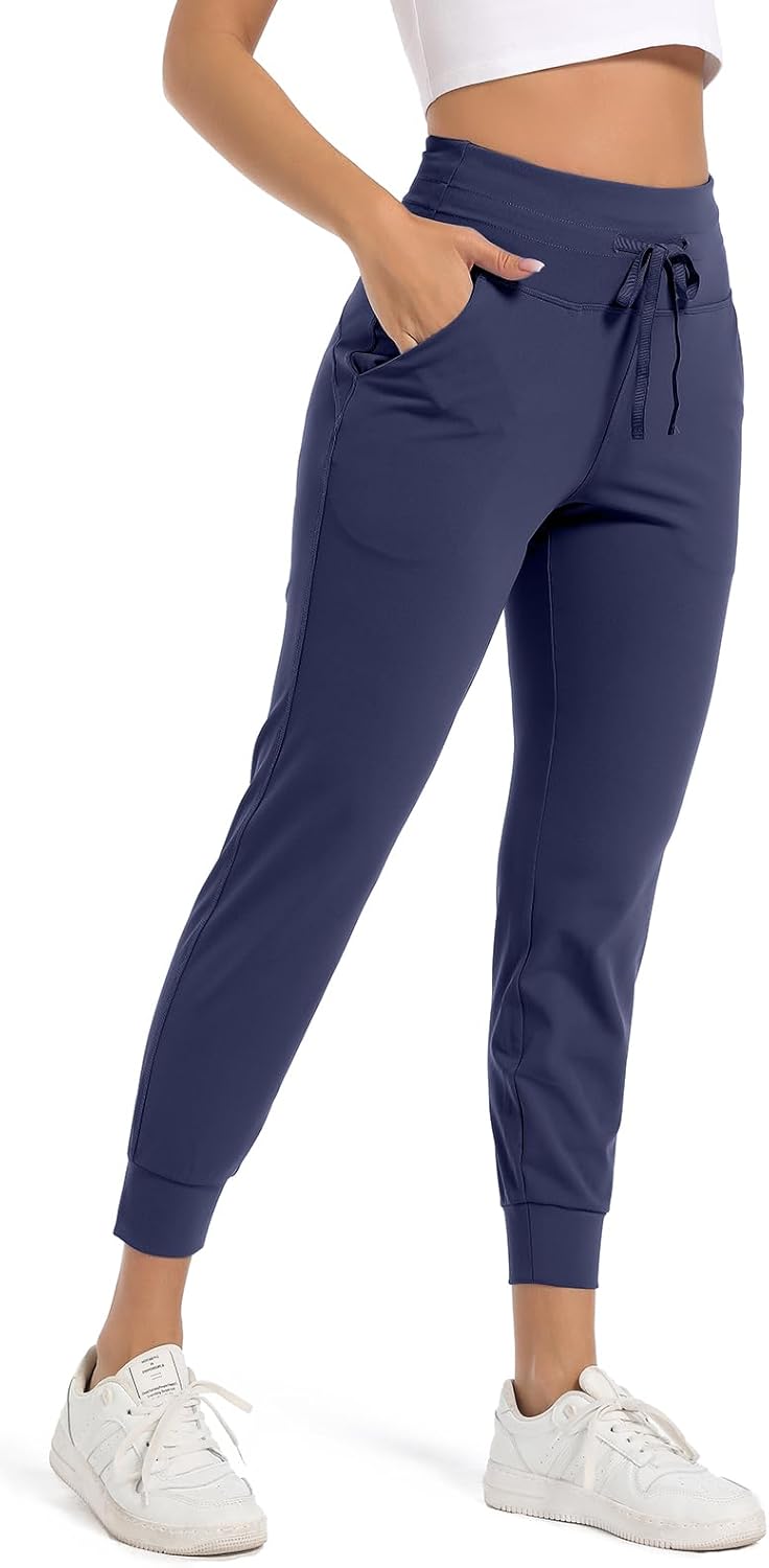 Skiennix Women's Joggers - Lightweight Athletic Sweatpants with Pockets for Casual Workouts | Tapered Fit