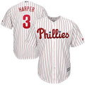 Bryce Harper Phillies Youth White Cool Base Baseball Jersey 10-12