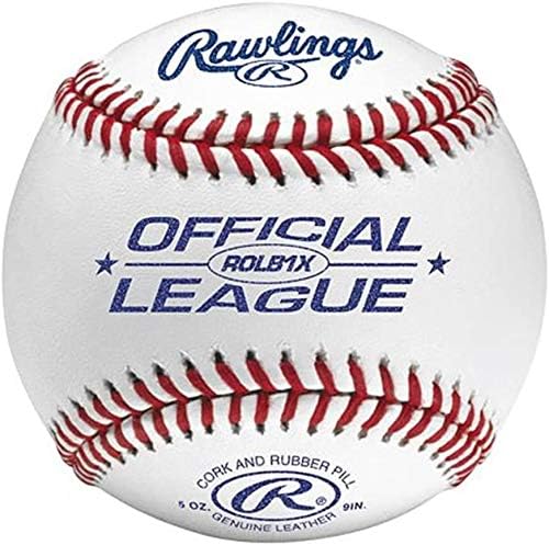 Rawlings Official League Youth Baseballs - Competition Grade | 24 Count Bucket for Practice