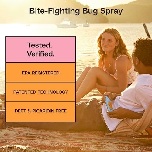 Mimikai Mosquito & Tick Repellent Spray- DEET-Free Naturally Derived Bug Spray for Adults & Kids (2+) - EPA-Registered Insect Repellent- 8-Hour Mosquito & 4-Hour Tick Protection, 5.5oz