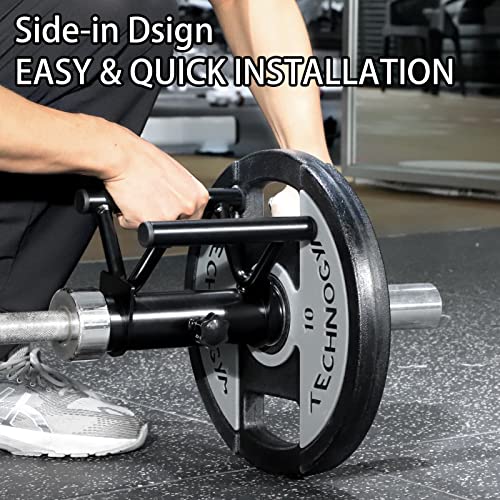 Heavy Duty T Bar Row Handle for 2-Inch Barbell – Non-Slip Rubber Grip, Solid Steel Landmine Attachment for Home Gym