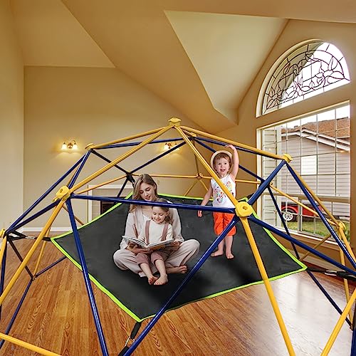 Kids Dome Climber Hammock with Canopy - Supports 300 lbs for 10ft Geodesic Dome