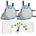 Open Goaaal Large Soccer Goal with Targets, Rebounder & Backstop