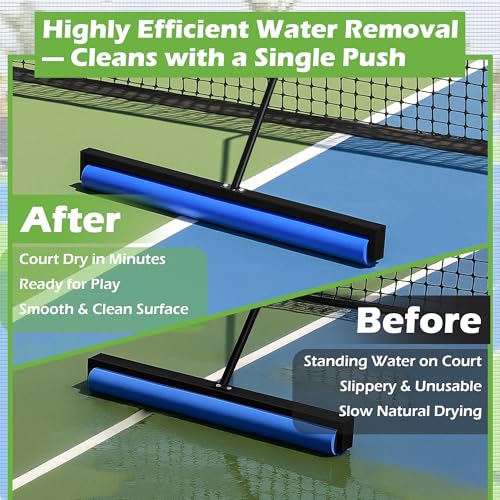 38'' Foam Tennis Court Squeegee for Water Removal - Montex