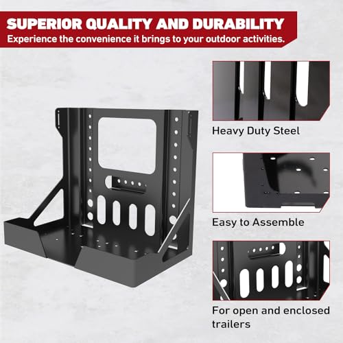 Heavy Duty Steel Backpack Sprayer Rack Holder for Trailers & Trucks