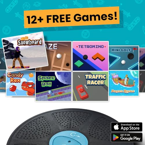 GoCube GoBalance Play App-Enabled Balance Board for Kids & Adults