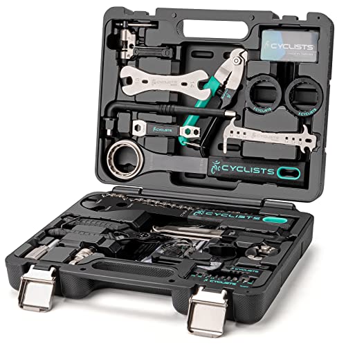 Cyclists 27-Piece Bike Tool Kit for Bicycle Maintenance & Repairs