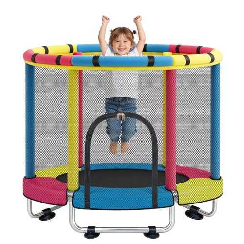 47-Inch Kids Indoor and Outdoor Trampoline for Toddlers ages 1-8