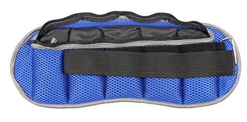 GYMENIST Ankle and Wrist Weights Adjustble Size The Weight Can Also Be Adjusted (4 - LB)
