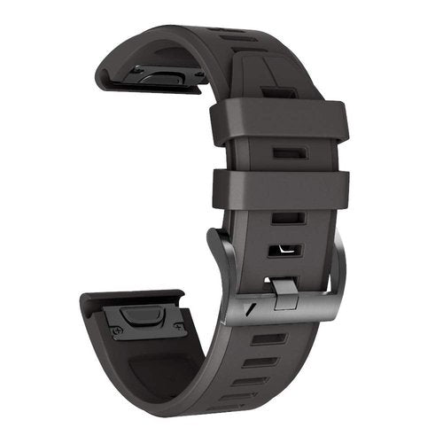 ANCOOL for Garmin Fenix 5X/7X/6X Watch Band Quickfit 26mm Watch Bands Compatible with Fenix 6X Pro/5X Plus/7X Pro/8 51mm(Black)