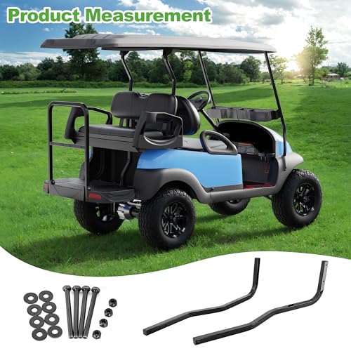 Rear Strut Brackets for Club Car Precedent 88-Inch Roof - Heavy-Duty Reinforcement Set