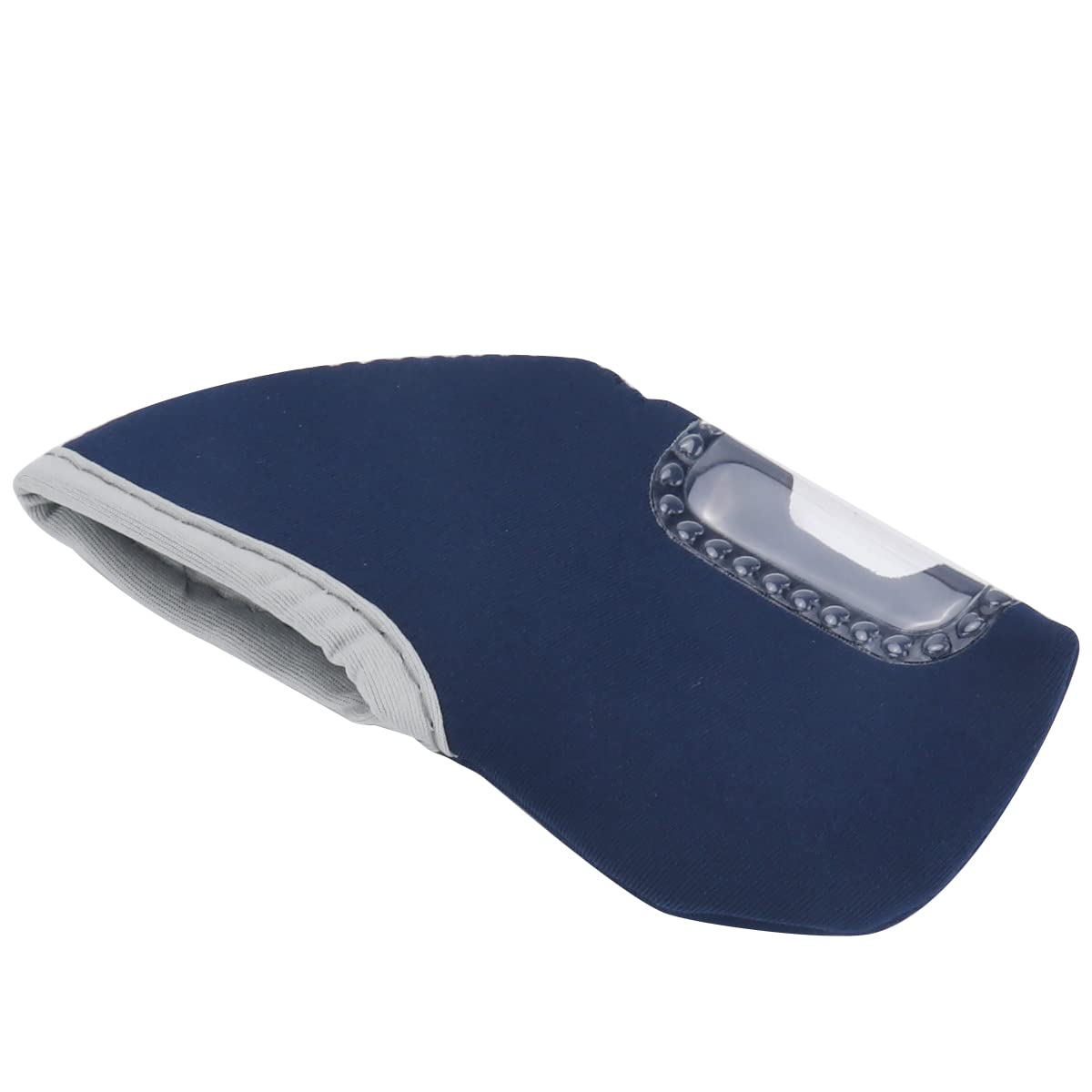 SEACLOUD 10pcs Neoprene Golf Iron Cover See Through Window Head Cover Deep Blue Headcover