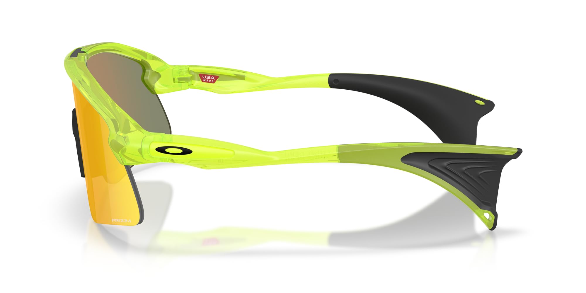 Oakley OO9518 Stunt Devil S Sunglasses, Matte Uranium/Prizm Ruby, 36 mm