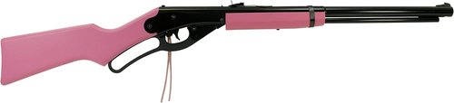 Daisy 1998 Pink Lever Action BB Air Rifle - All-Weather Synthetic Stock, 650 Shot Capacity, 350 FPS