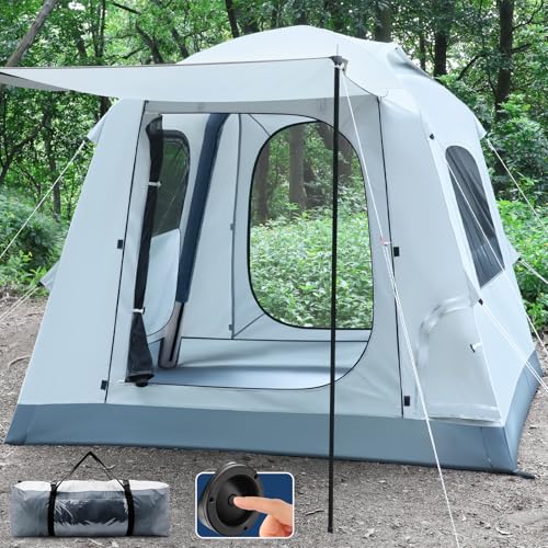 Automatic Inflatable Camping Tent - Quick Setup Air Blow Up Tent - Variation of THIS listing