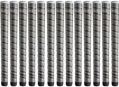 Winn Dri-Tac Oversize Golf Grip Bundle - 13 Pack, Non-Slip, Cushioned