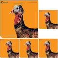 Caldwell Orange Peel Turkey Target with Flake Off Material and Strong Adhesive for Outdoor, Range, Shooting and Hunting