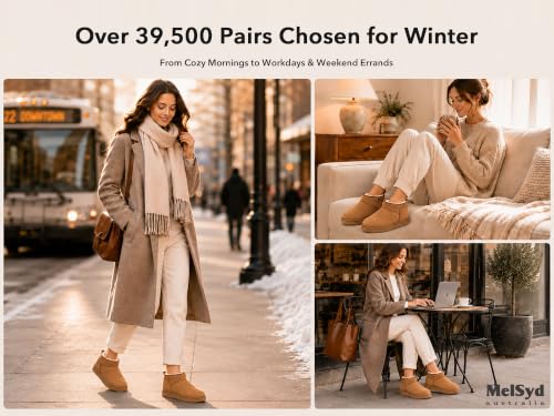 Mini Sheepskin Boots with Arch Support - Classic Chestnut 9 / Warm to -22°F