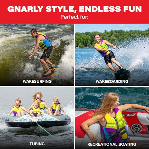 X-Small USCG Approved Neolite Quick-Dry Life Jacket - Lightweight Watersports Vest