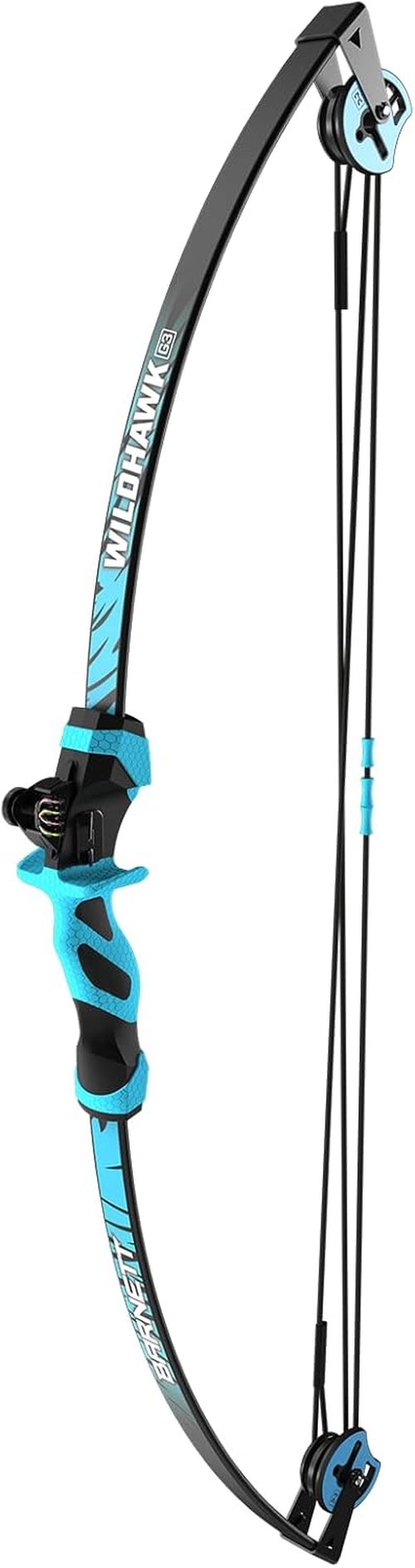 Barnett Wildhawk Compound Bow - Youth Bow for Ages 5+ | Includes 2 Arrows, Green Finish