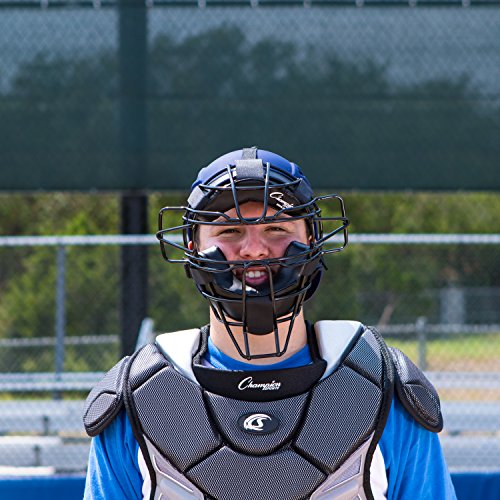 Youth Lightweight Umpire & Catcher’s Facemask - Adjustable Baseball Helmet
