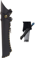 Skiennix Archery Arrow Quiver - Durable PU Leather Holder with Belt Clip for Field Practice