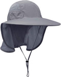 Skiennix Unisex UV Protection Sun Hat - Outdoor Activities with Neck Flap | Lightweight & Comfortable